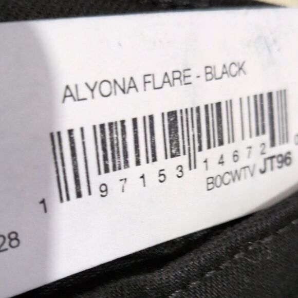 The drop NWT Black Flare & Wide Leg Jeans. Very Cute 🥰 - Picture 4 of 7